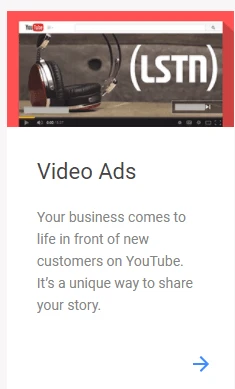 video ads on google