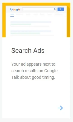 search ads on google